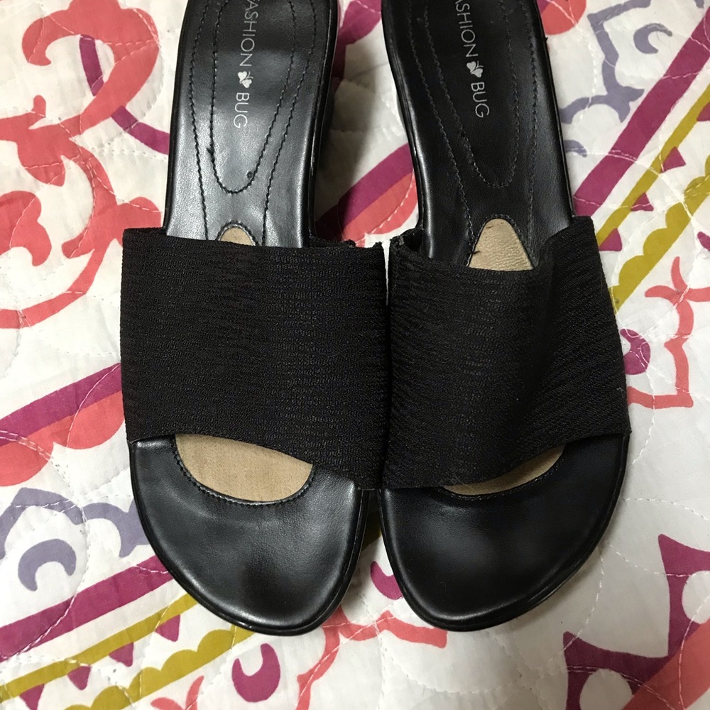Classic black Strap Shoes!